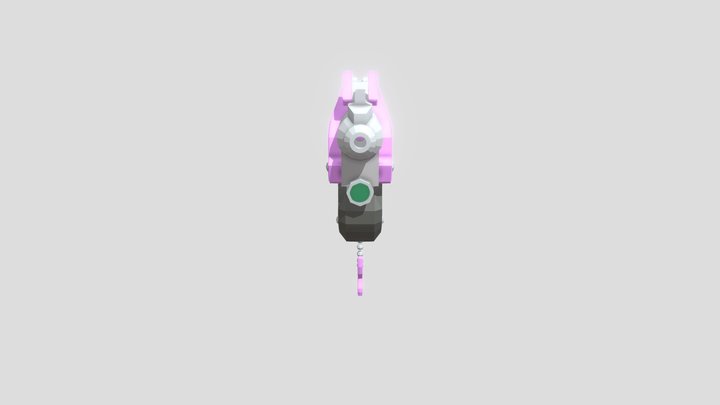 Dva's Gun 3D Model