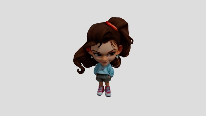 La Cécé du 03 en 3D ! 3D Model