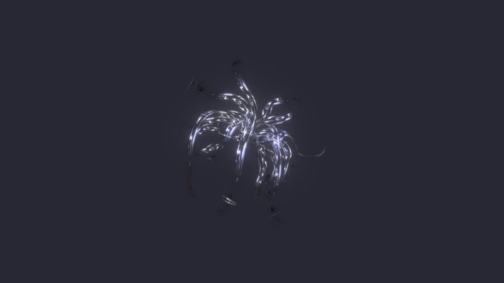 Hair 3D Model