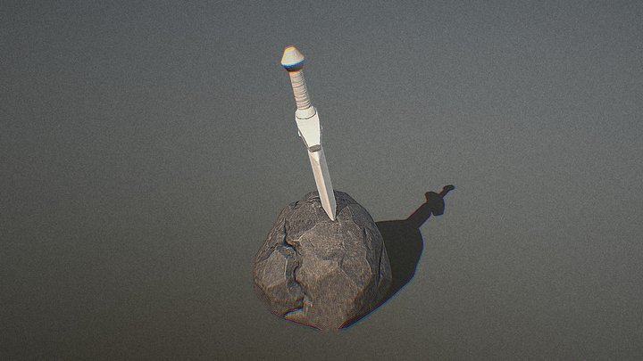 Sword&Rock (AIE) 3D Model