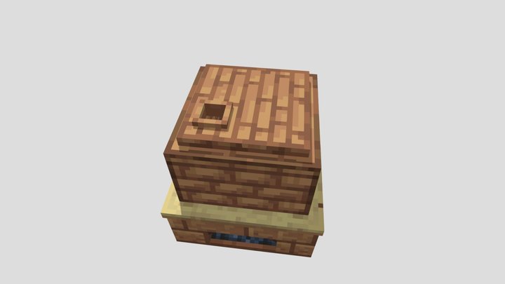 Old Adobe Oven 3D Model