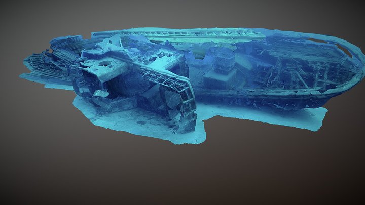 Shipwreck @ Puerto del Carmen (Lanzarote) 3D Model
