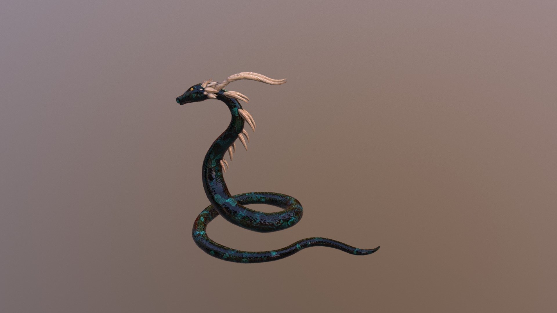 Google Snake - 3D model by Pokych Adams [b16ad42] - Sketchfab