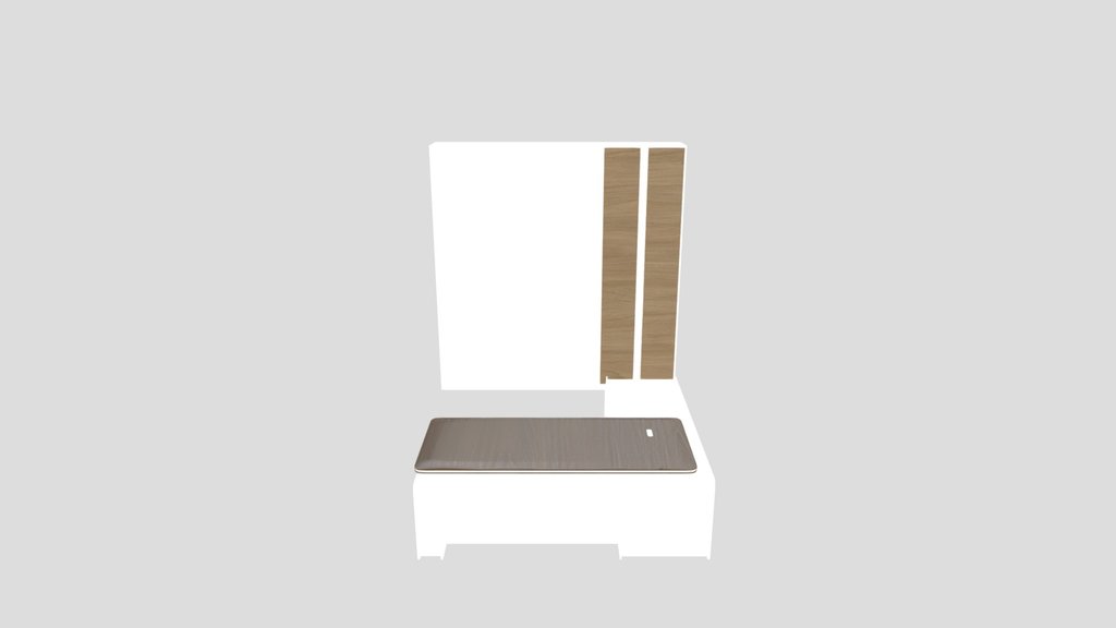 Executive Desk With Cabinet