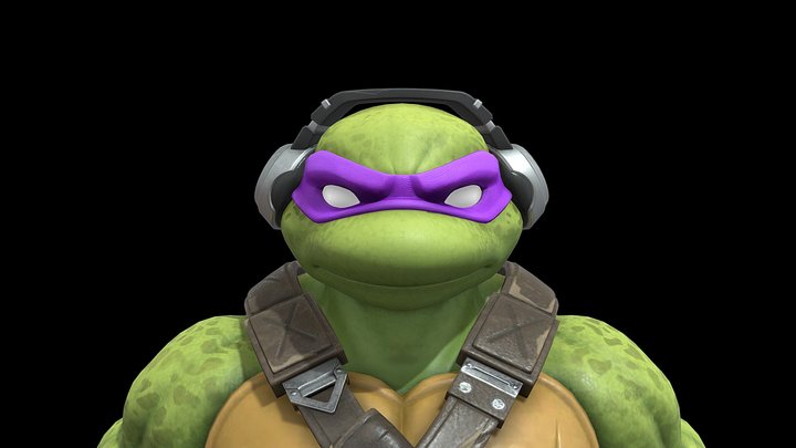 TMNT Donatello (Fortnite) 3D Model