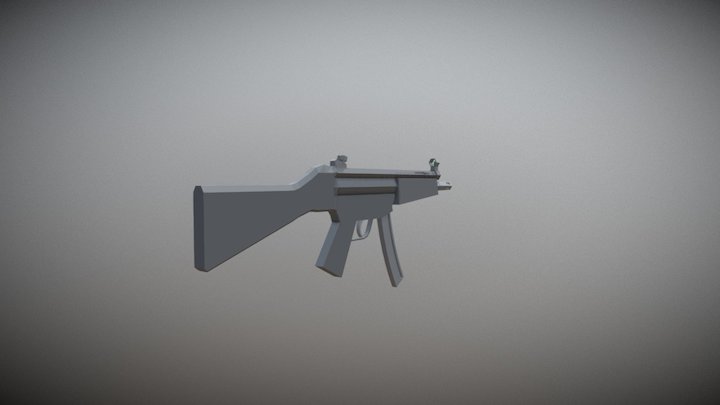 Last Few - MP5 [LowPoly] 3D Model