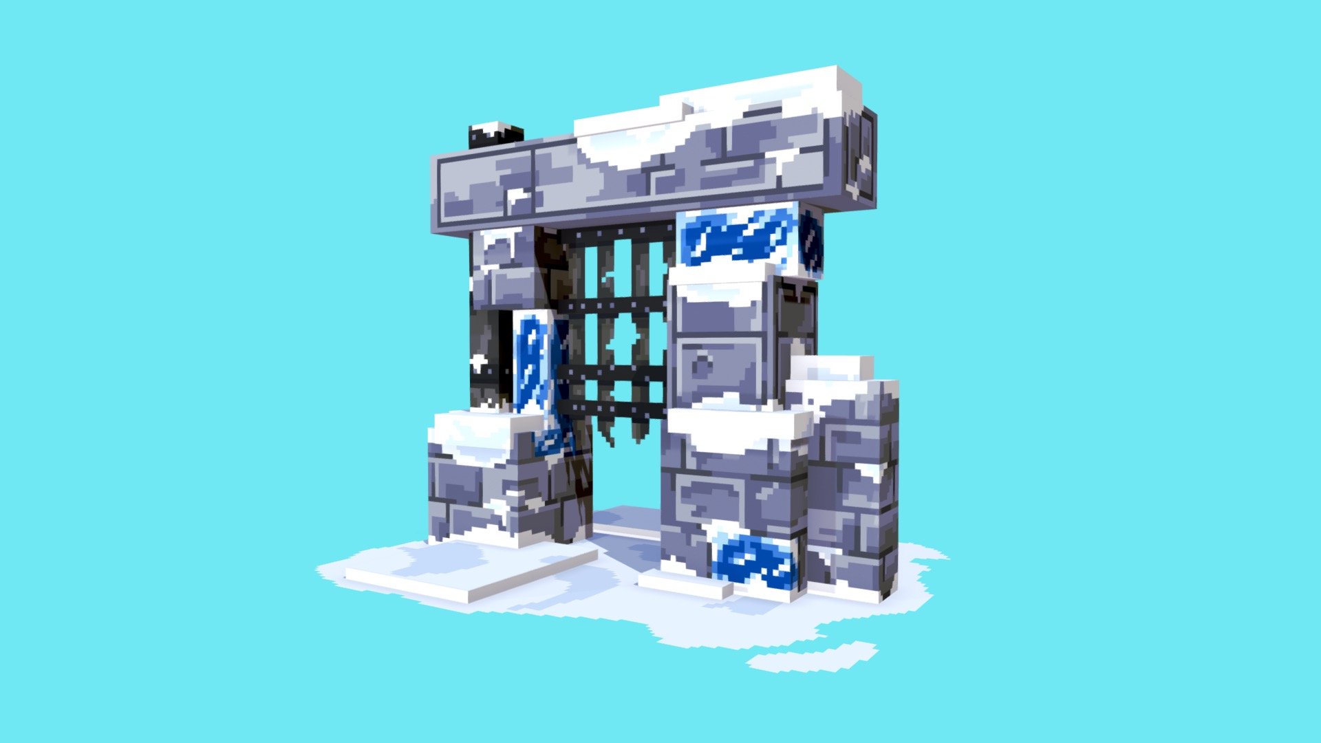 Day 7 Winter - 3D model by LepikGem [8363484] - Sketchfab