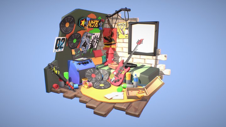 DAE Crib - Nyx's Hideout 3D Model