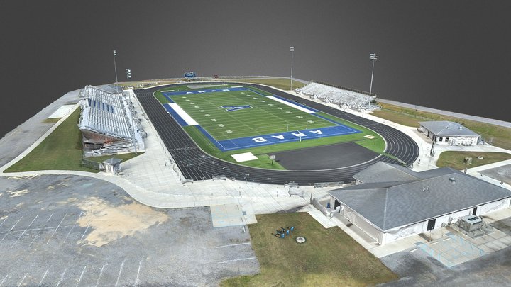 Arabian Knights Football Stadium (Arab,AL) – Modello 3D gratuito STL