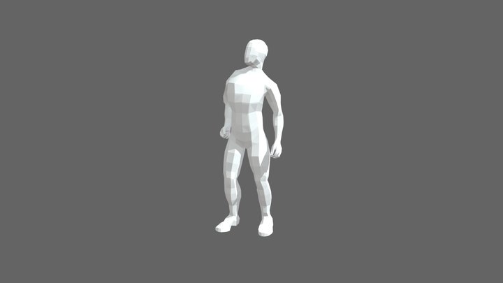 Maya Idle Animation Assignment 3D Model