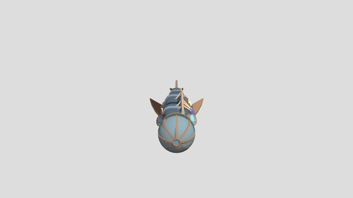 субмарина ПОПИТКА 2 3D Model