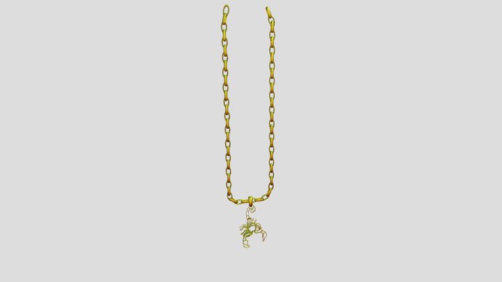 Scorpion Pendant model 1 3D Model