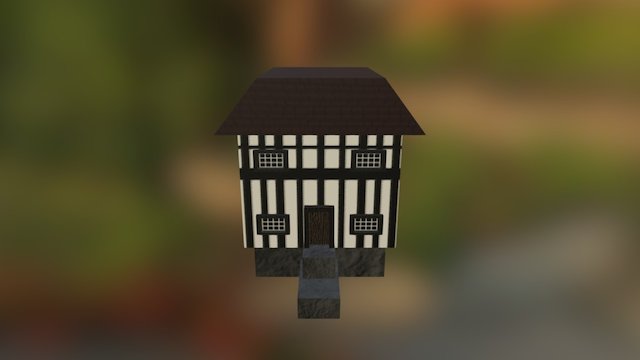 Medieval House 3D Model