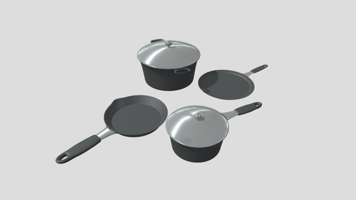 COOKING UTENSILS 3D Model