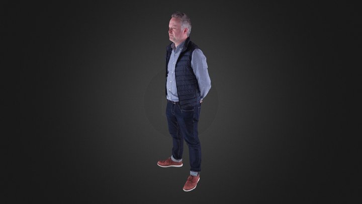 James 01 3D Model