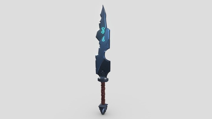Frantic Sword from Dead Cells 3D Model