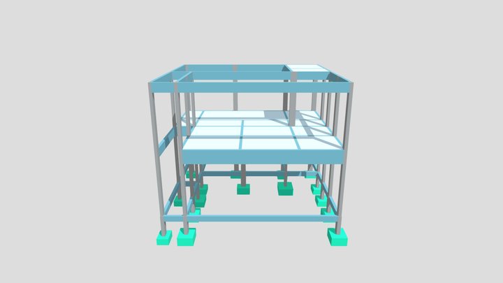 Projeto Estrutural Igreja de Cristo - Martins RN 3D Model