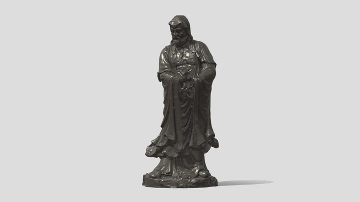 Buddha Statues 024 3D Model