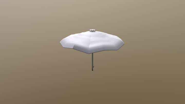 Flowerbrella 3D Model