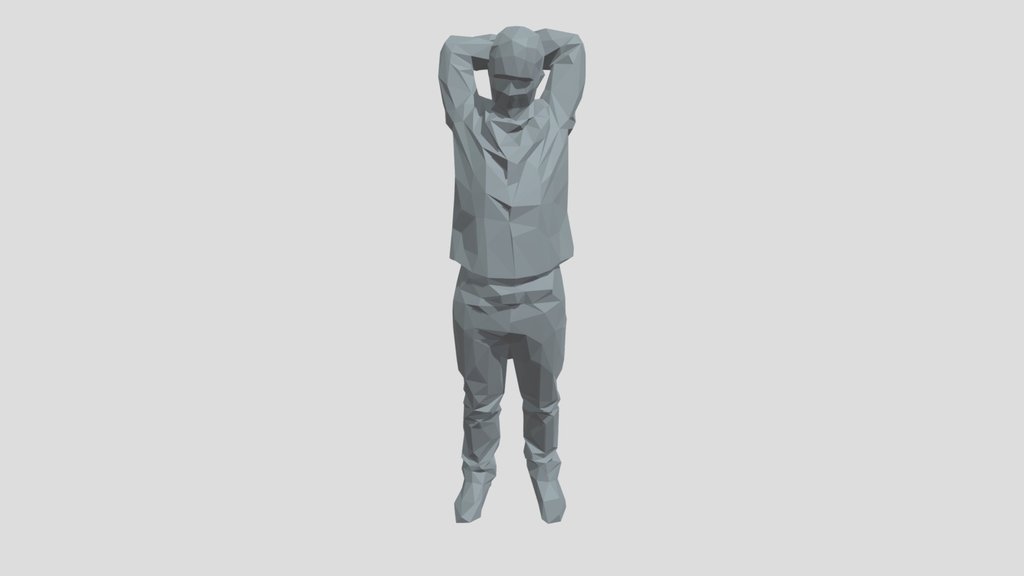 Lowpoly Male Standing