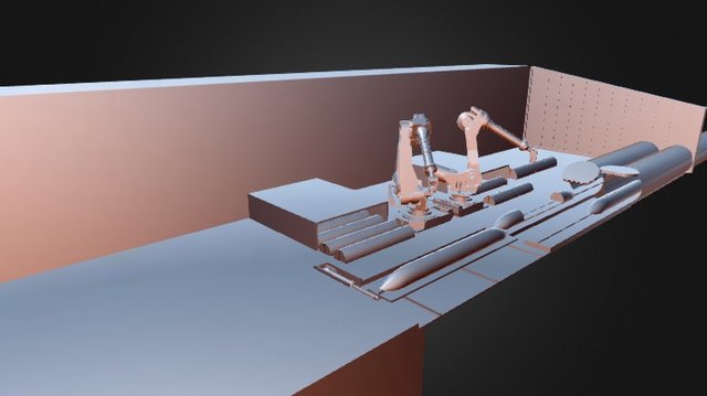 Hyperloop Station Scaled To 3in Diam Tube 3D Model