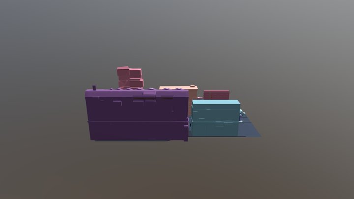Town2 3D Model