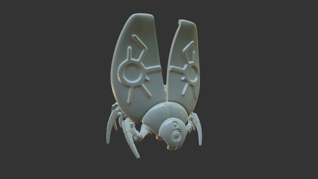 40K Necron Scarab 3D Model