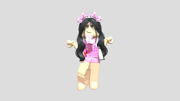 STL file Glasses Girl Roblox avatar 👓・3D printable model to download・Cults