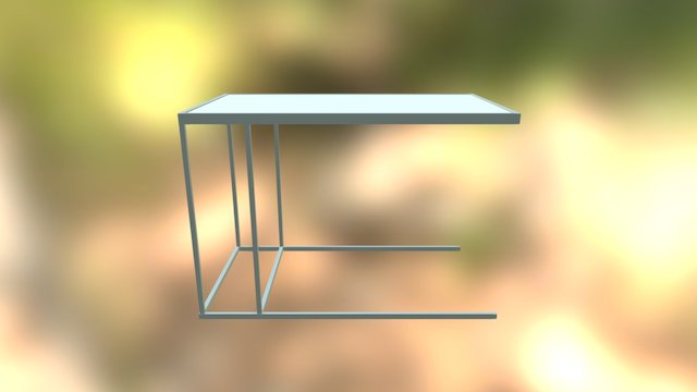Crystal Table 3D Model