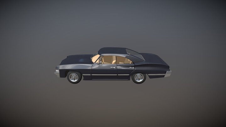 '67 Chevrolet Impala (Supernatural) 3D Model
