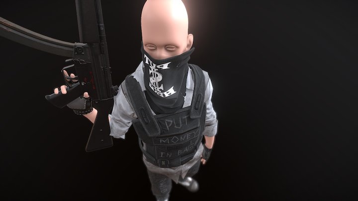 Robber 3D models - Sketchfab