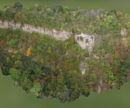 Dundas Peak 3D Model