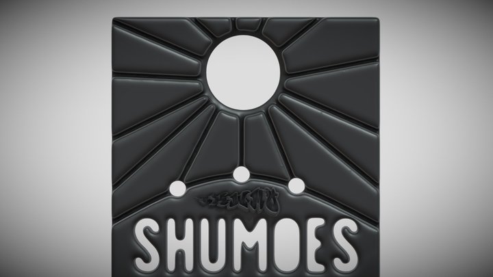 'Rising- Sun' SHUMOES X TKWMO Tag 3D Model