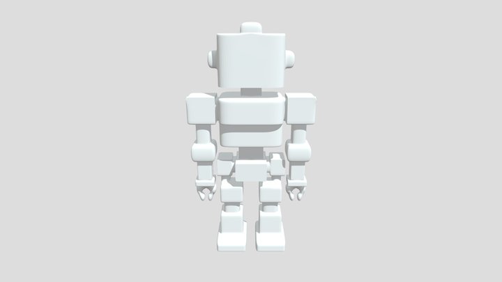 Robot Hand In 3D Model