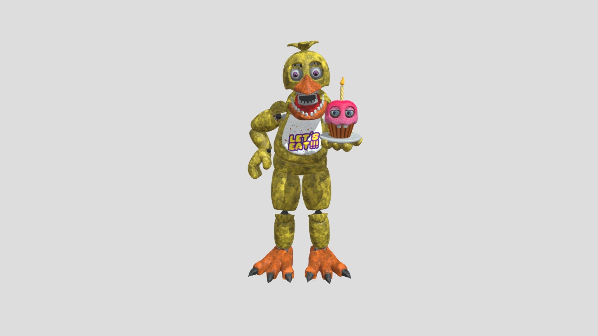 Unwithered Chica The Chicken