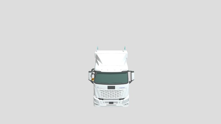 Hyundai Xcient Truck 3D Model