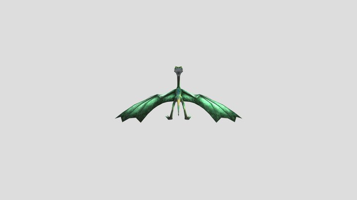 Nimble Nadder From HTTYD 3D Model