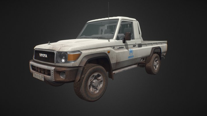 Toyota-land-cruiser 3D Models - Sketchfab