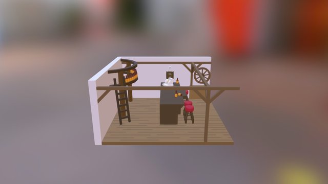 Caffee 3D Model