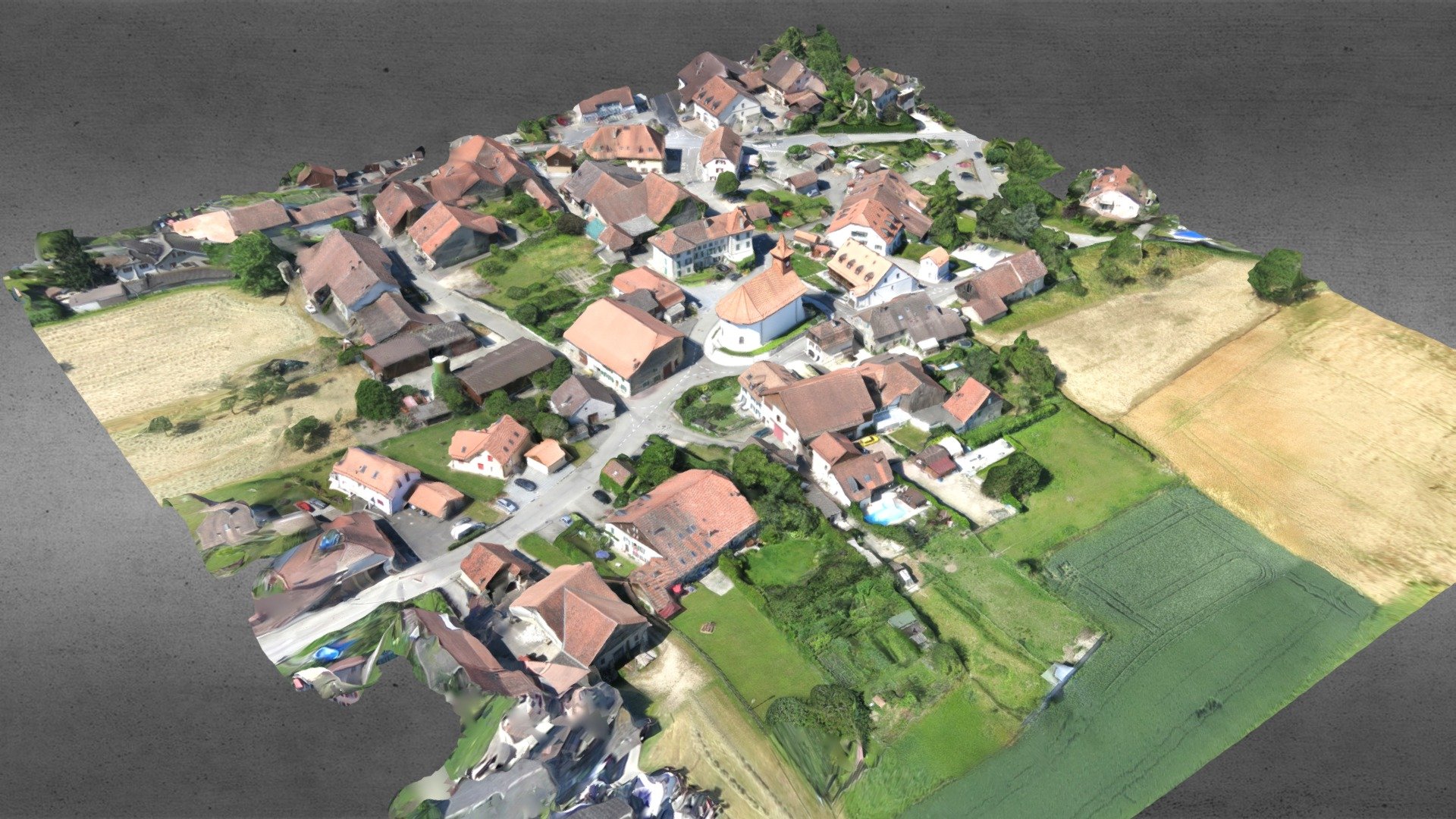 Swiss town of Sullens