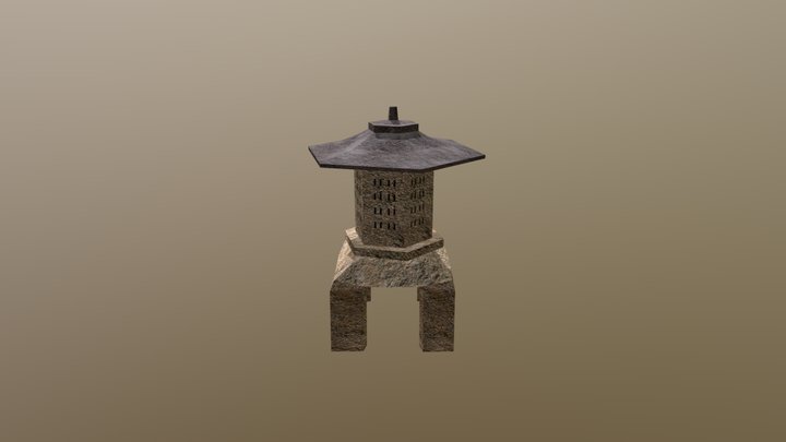 Stone Lattern 3D Model