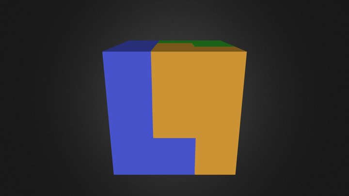 full cube 3D Model