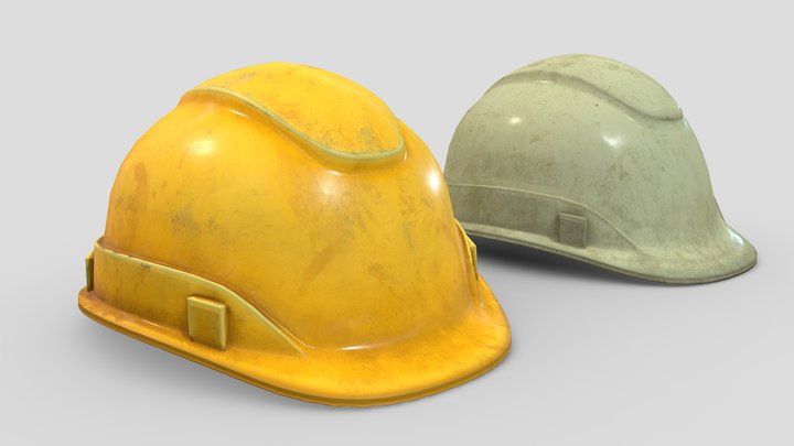 Construction helmet 3D Model