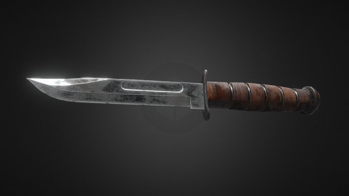 Knife 3D Model
