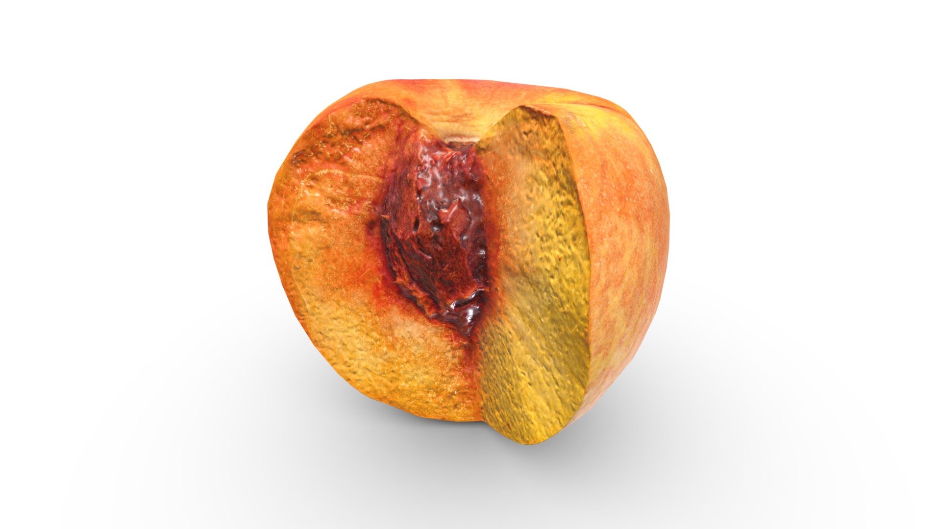 Cut Yellow Peach