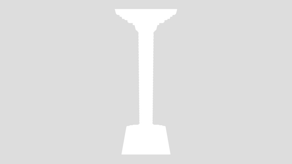 Realistic Pillar 3d Model