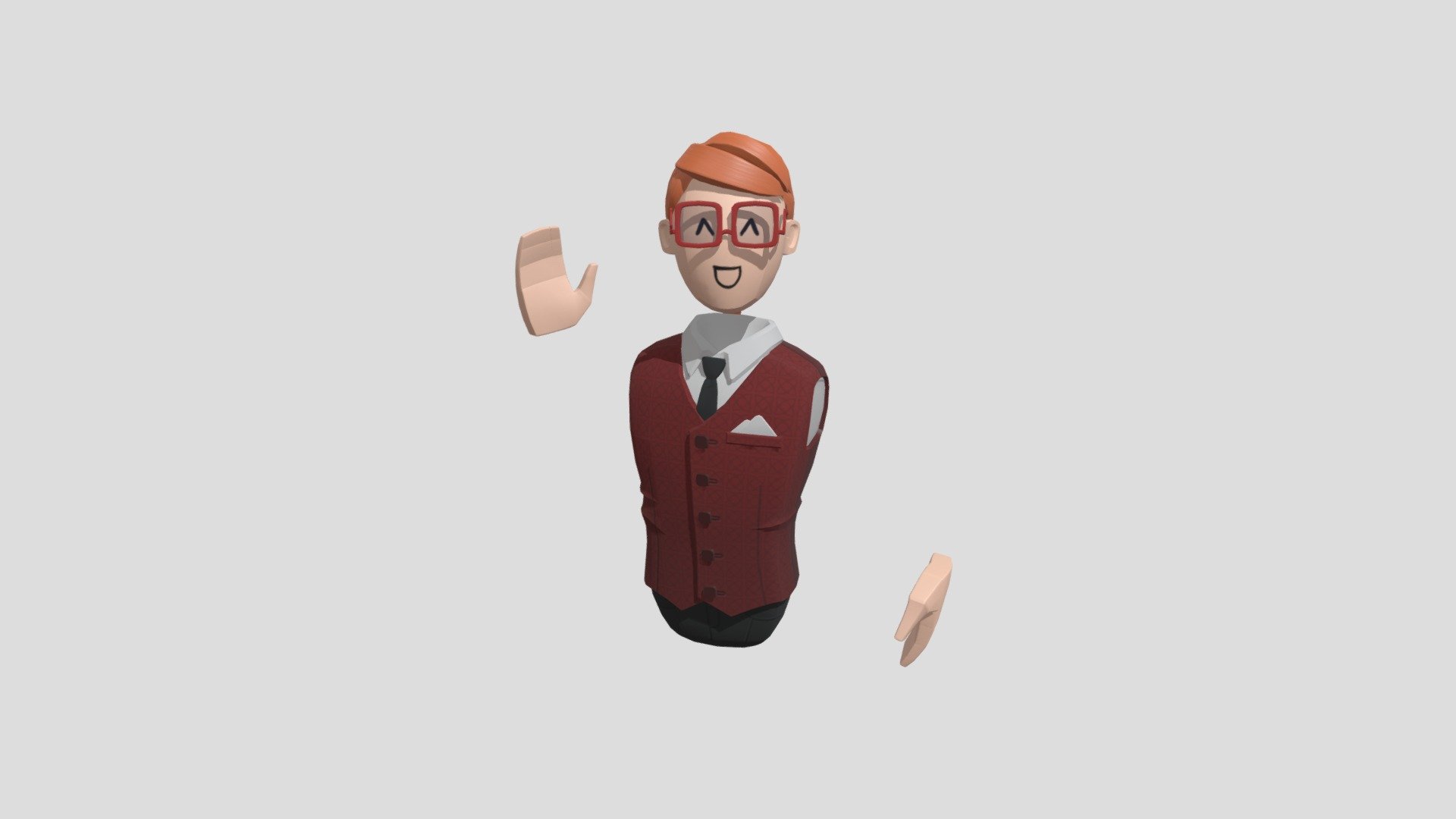 Coach's Avatar From Rec Room 2016-2026 - Download Free 3D model by ...