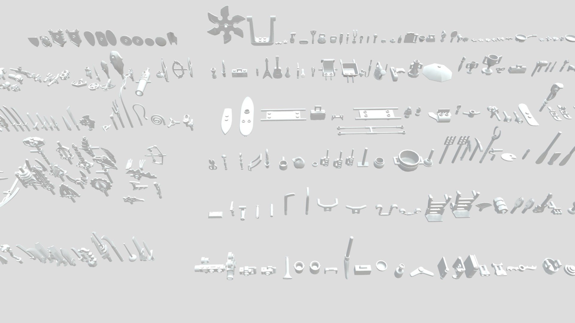 Lego Detalic #29 - Minifigure Accessories