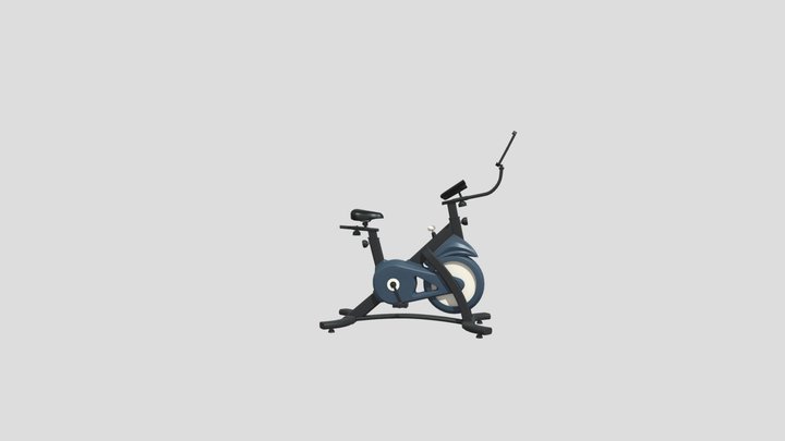 Fitness Bike 3D Model