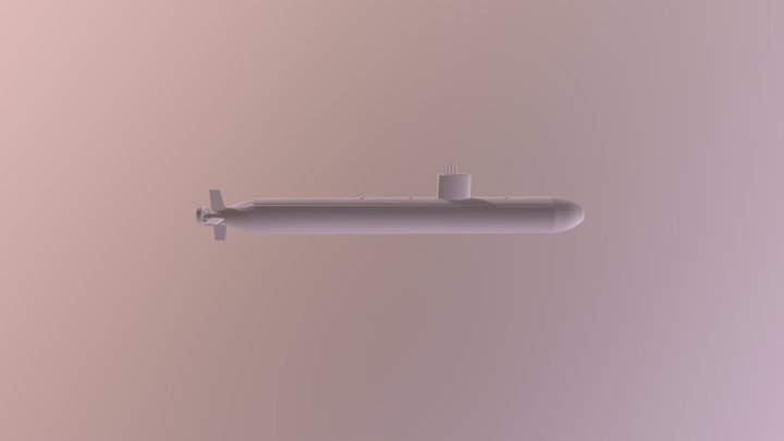 Submarine V.2 3D Model